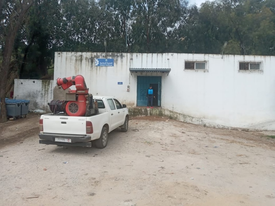 تنظيف المجزرة الجماعية الفنيدق